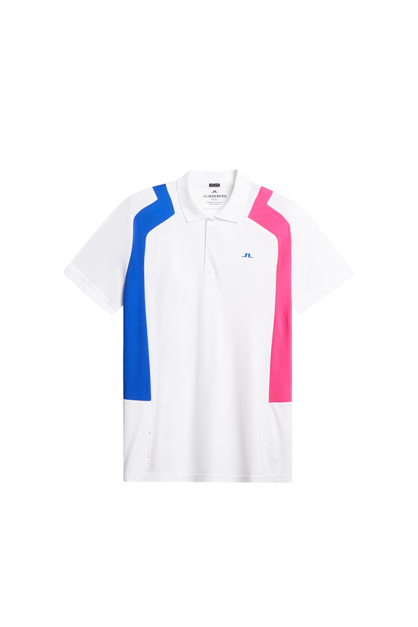J.lindeberg Legacy Reg Fit Polo White