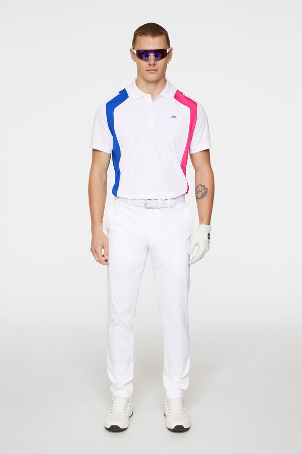 J.lindeberg Legacy Reg Fit Polo White