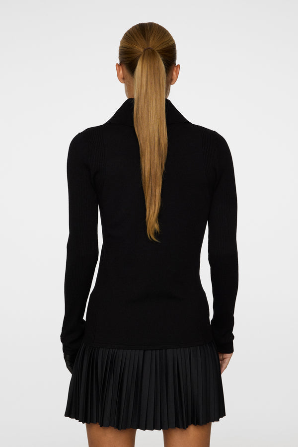 J.lindeberg Leonie Knitted Shirt Black