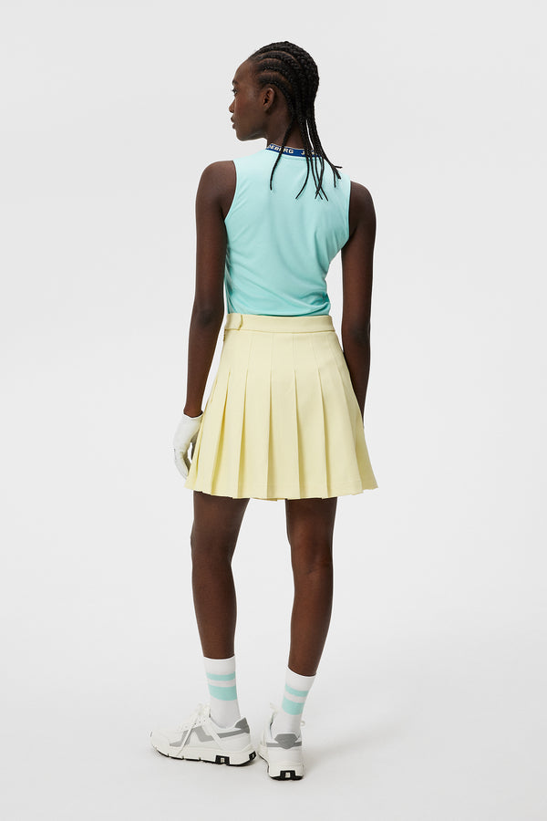 J.lindeberg Leya Sleeveless Top Aruba Blue