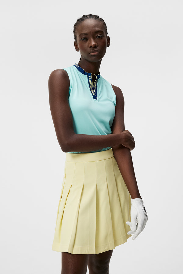 j.lindeberg Leya Sleeveless Top Aruba Blue