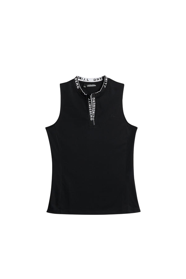 J.lindeberg Leya Sleeveless Top Black