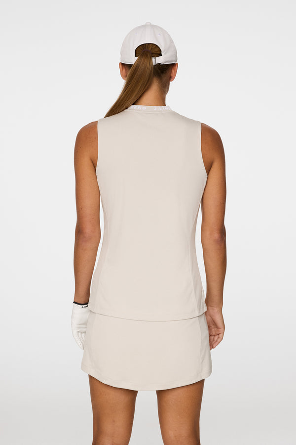 J.lindeberg Leya Sleeveless Top Moonbeam