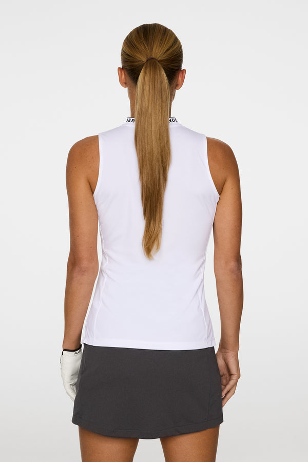 J.lindeberg Leya Sleeveless Top White