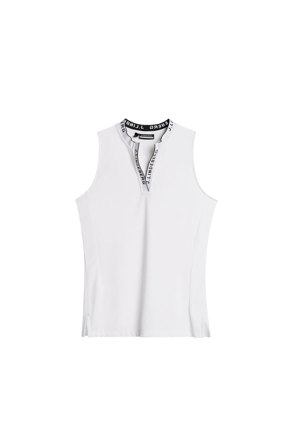 J.lindeberg Leya Sleeveless Top White