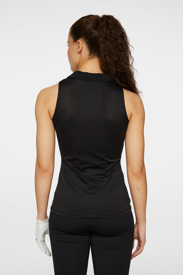 J.lindeberg Leylo Sleeveless Top Black