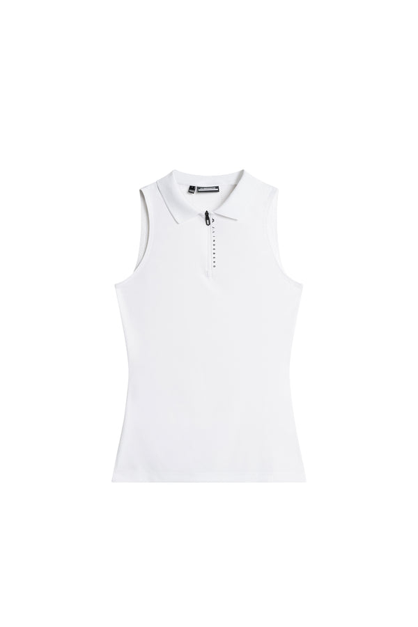 J.lindeberg Leylo Sleeveless Top White