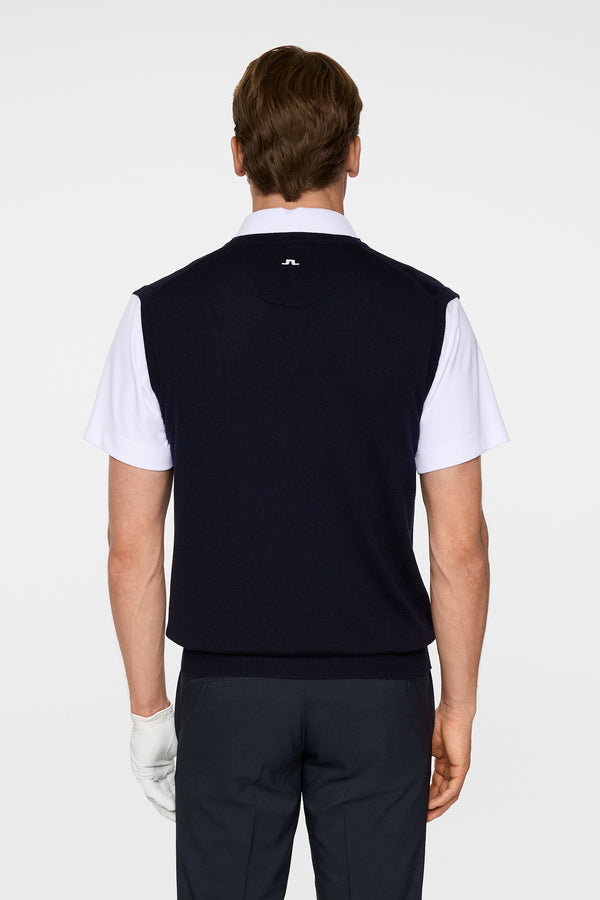 J.lindeberg Liam Knitted Vest JL Navy