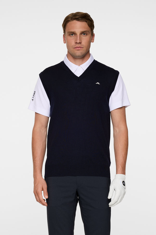 j.lindeberg Liam Knitted Vest JL Navy