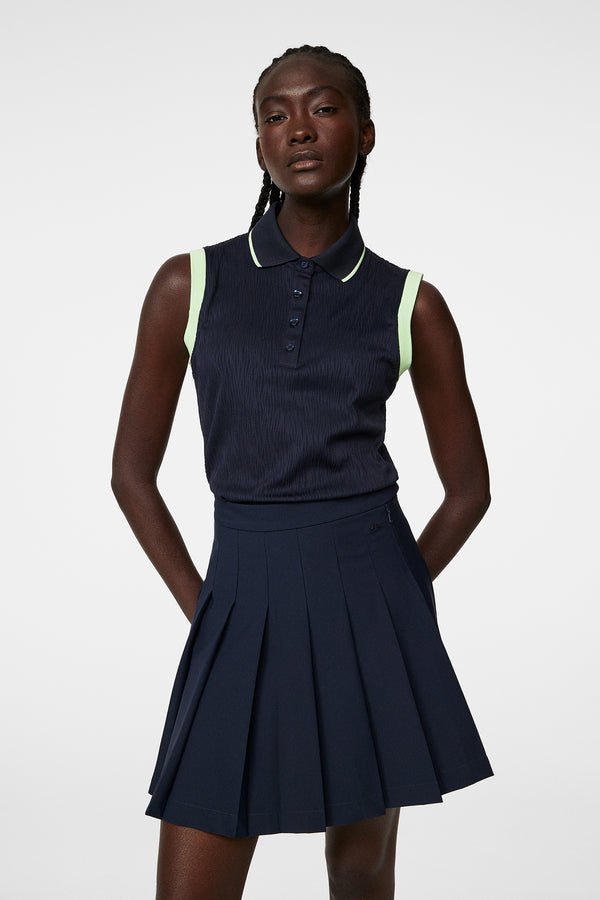 j.lindeberg Lila Sleeveless Top JL Navy