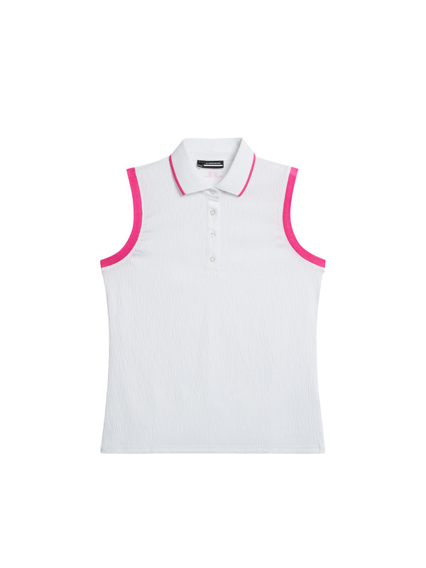 J.lindeberg Lila Sleeveless Top White