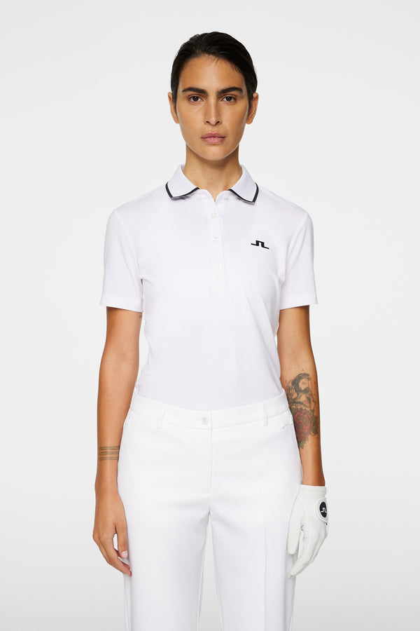 j.lindeberg Lille Polo White