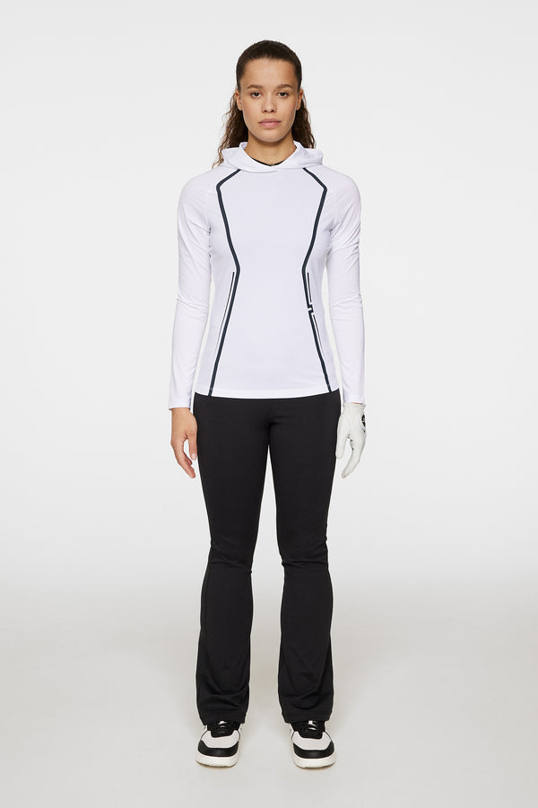 J.lindeberg Lina Hood Mid Layer White
