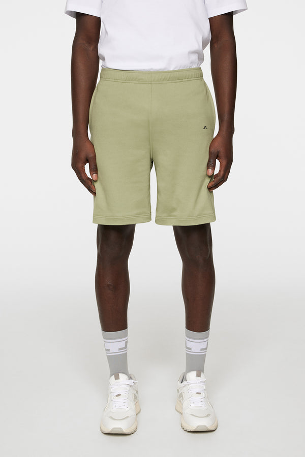 j.lindeberg Logo Shorts Oil Green