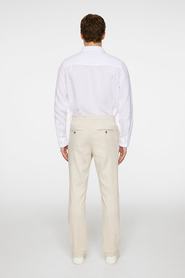 J.lindeberg Lois C Linen Stretch Pants Moonbeam