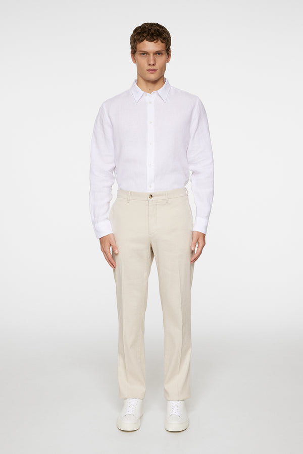 J.lindeberg Lois C Linen Stretch Pants Moonbeam