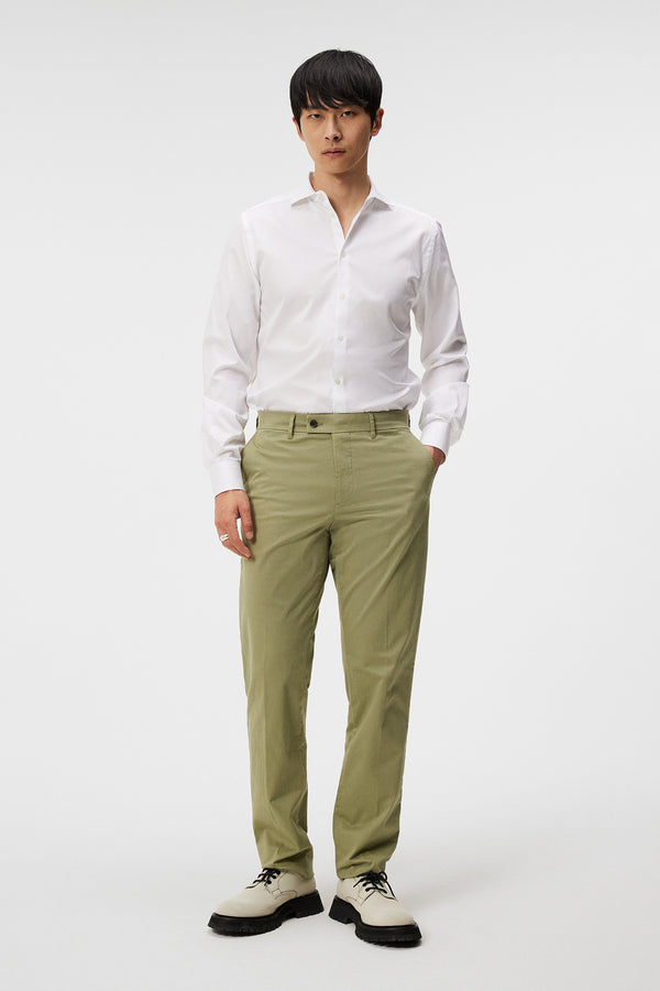 J.lindeberg Lois Cloud Satin Pants Oil Green