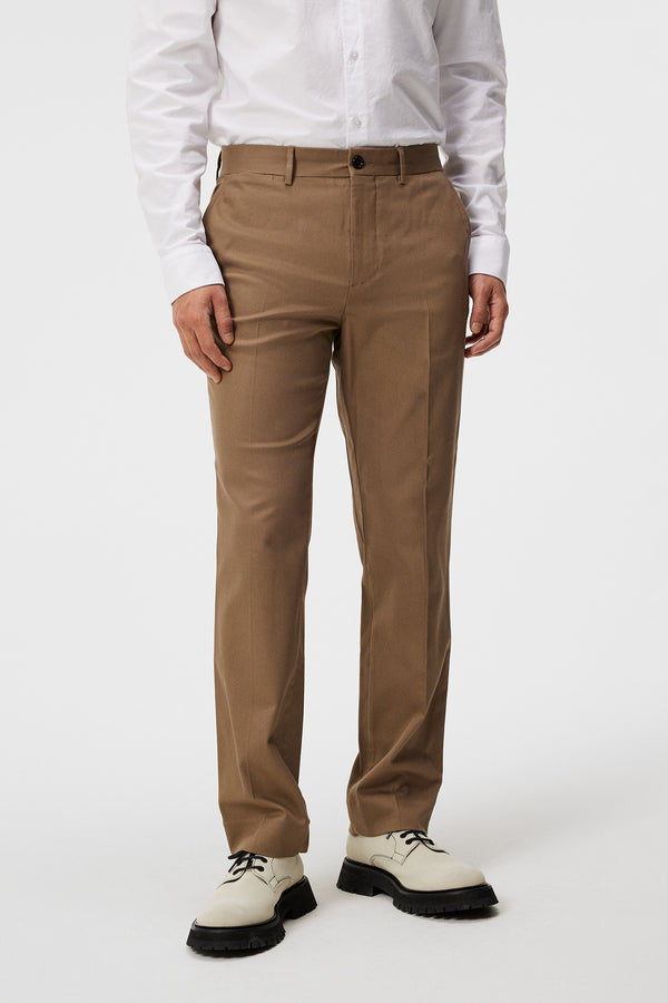 j.lindeberg Lois Cotton Twill Pant Walnut