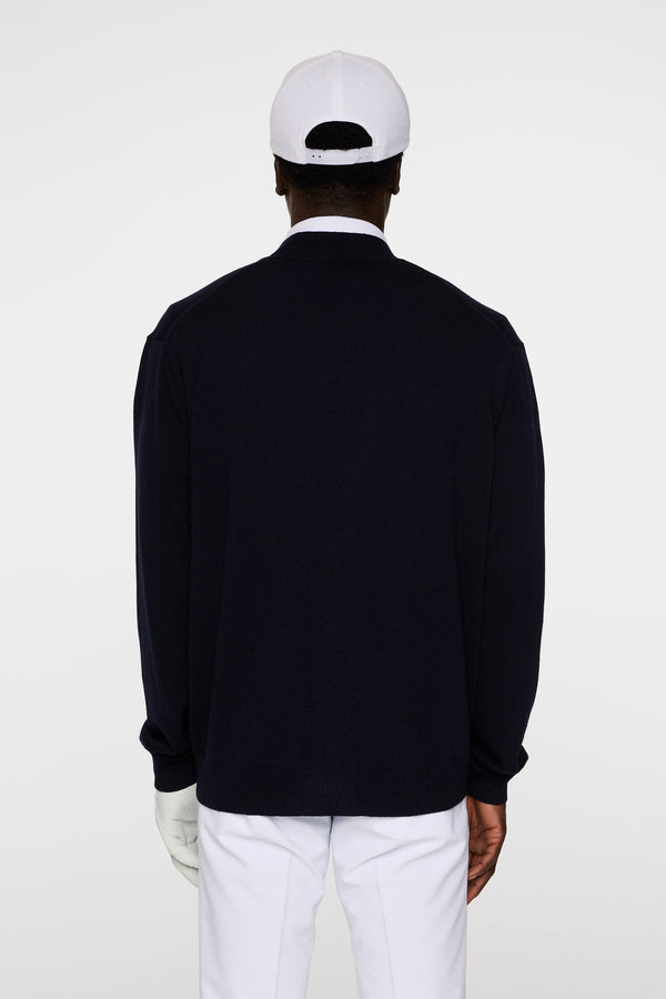 J.lindeberg Lucas Knitted Cardigan JL Navy