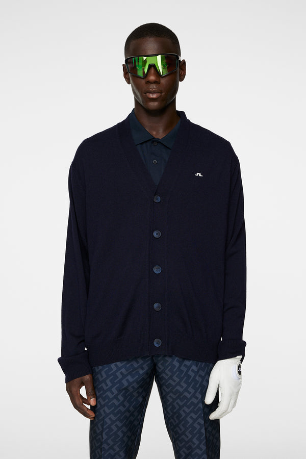 j.lindeberg Lucas Knitted Cardigan JL Navy