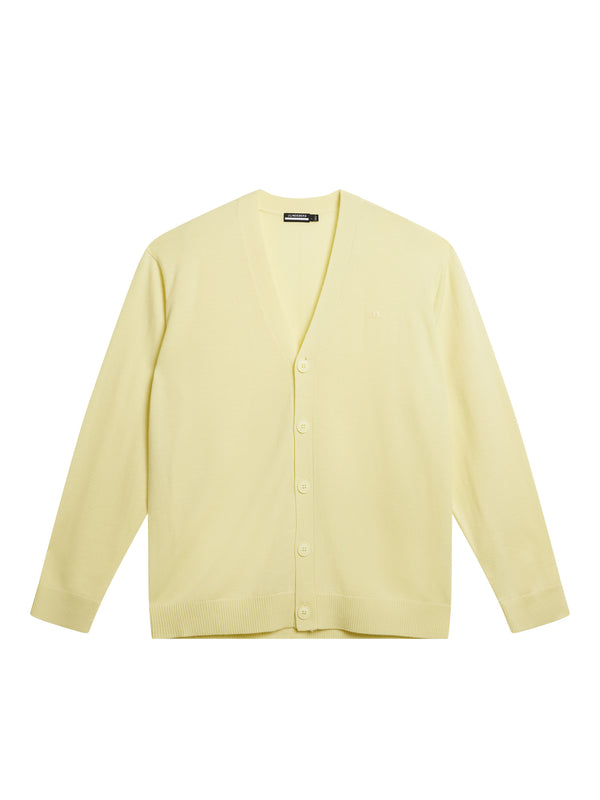 J.lindeberg Lucas Knitted Cardigan Wax Yellow