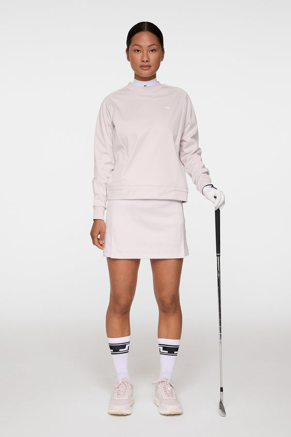 J.lindeberg Lucy Windblock Sweatshirt Grey Lilac