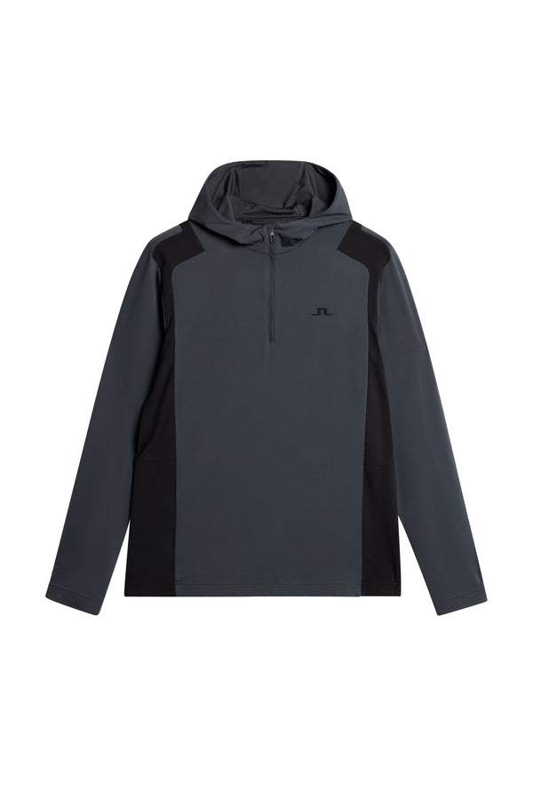 J.lindeberg Lukas Quarter Zip Hood Asphalt