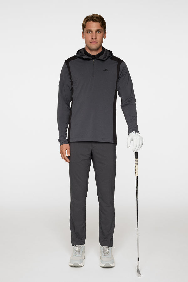 J.lindeberg Lukas Quarter Zip Hood Asphalt