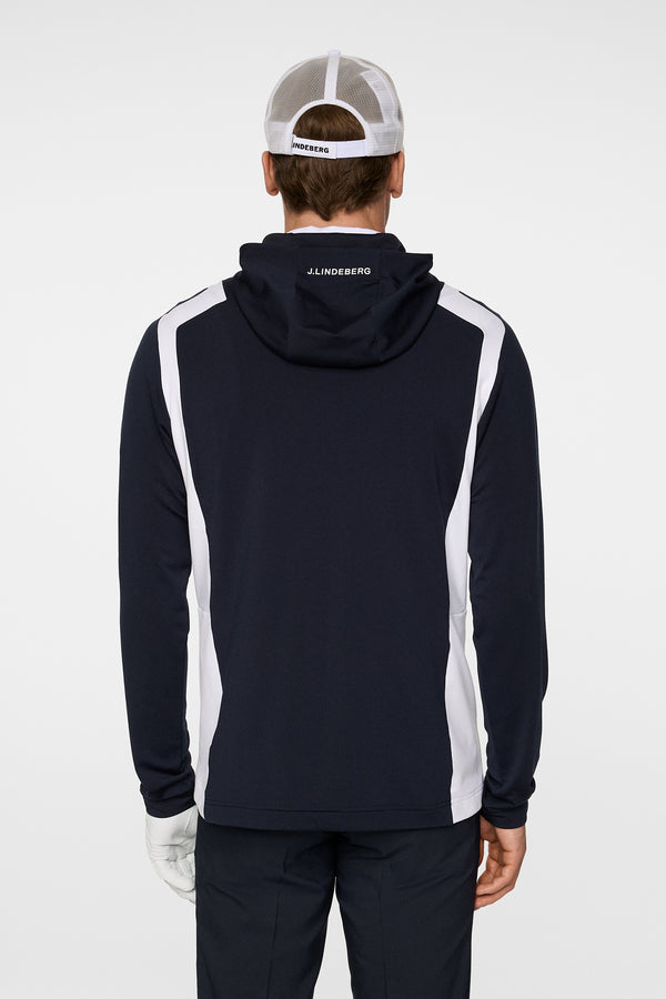J.lindeberg Lukas Quarter Zip Hood JL Navy