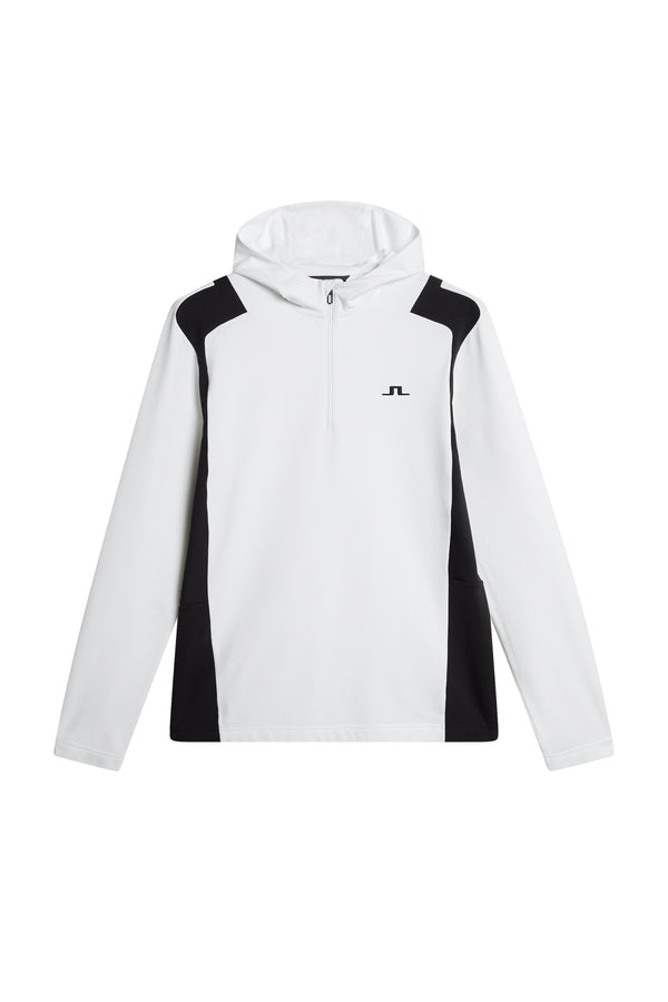 J.lindeberg Lukas Quarter Zip Hood White