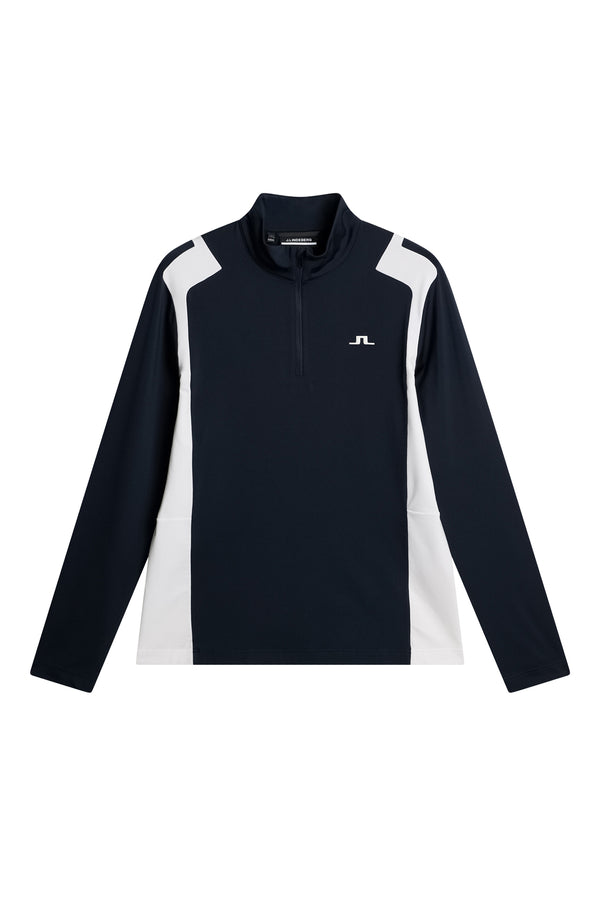 J.lindeberg Lukas Quarter Zip Mid Layer JL Navy