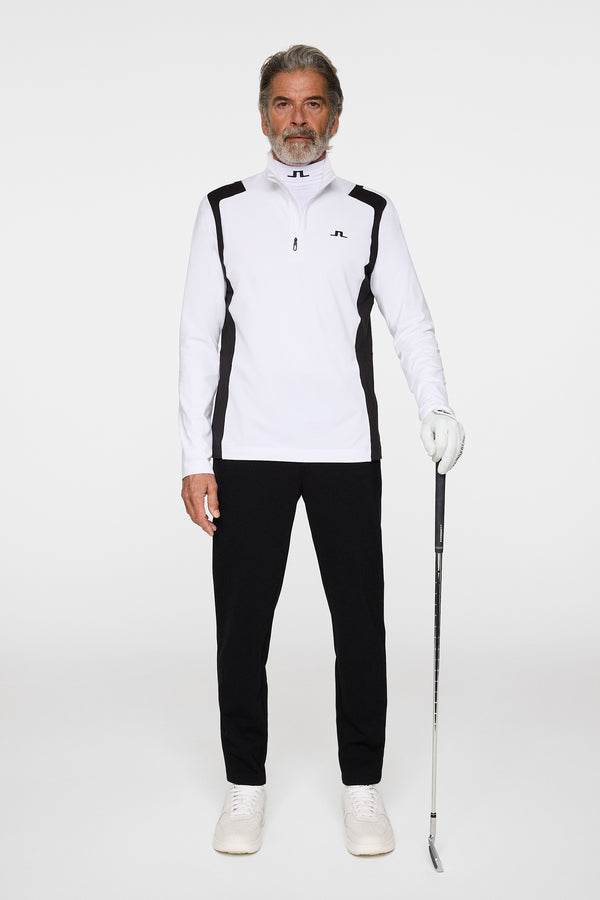J.lindeberg Lukas Quarter Zip Mid Layer White