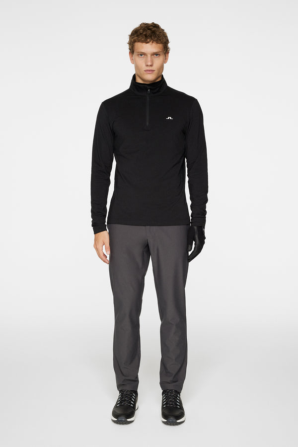 J.lindeberg Luke Quarter Zip Mid Layer Black