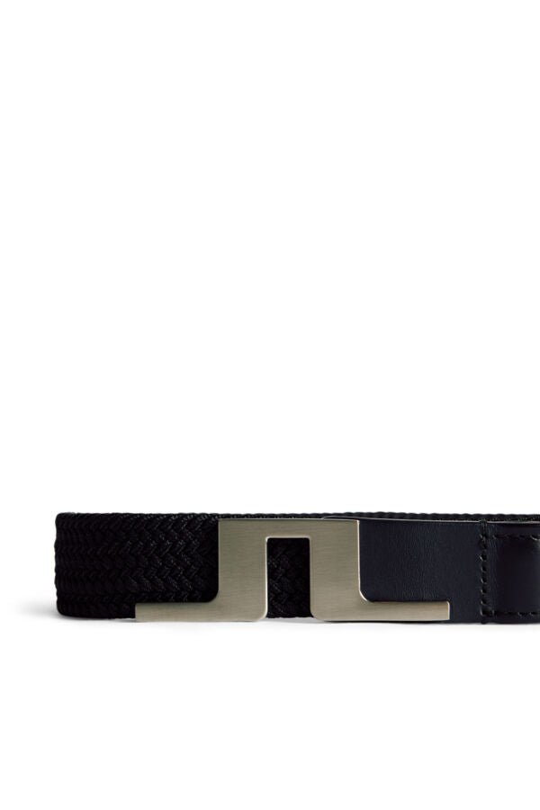 J.lindeberg Lykke Braided Belt Black