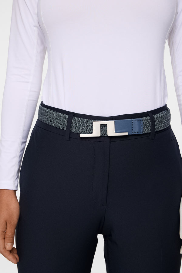 j.lindeberg Lykke Braided Belt Vintage Indigo