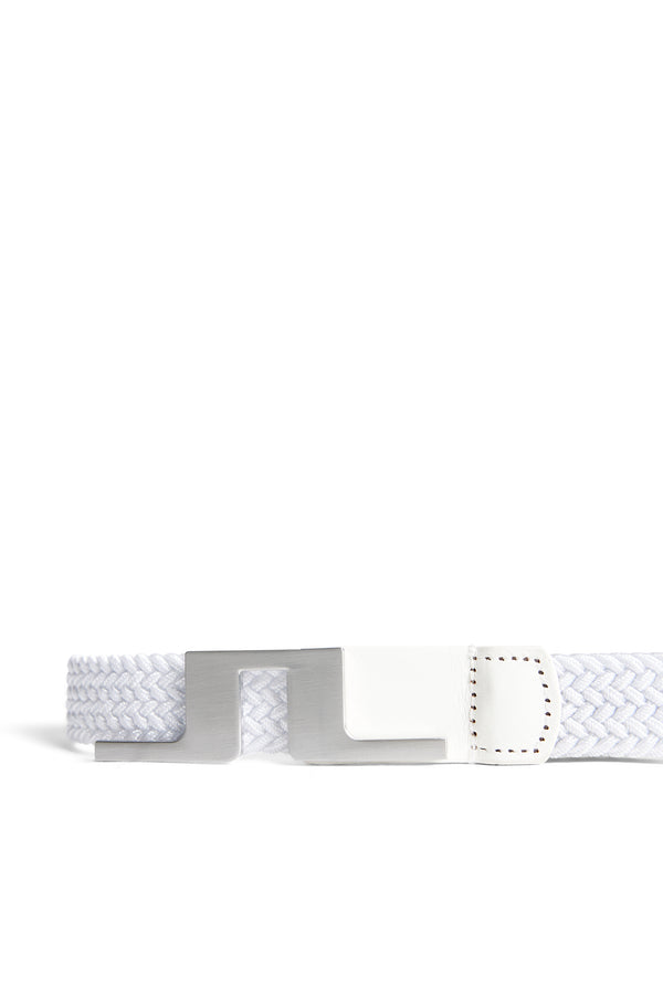 J.lindeberg Lykke Braided Belt White
