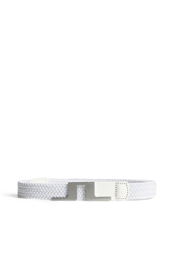 j.lindeberg Lykke Braided Belt White