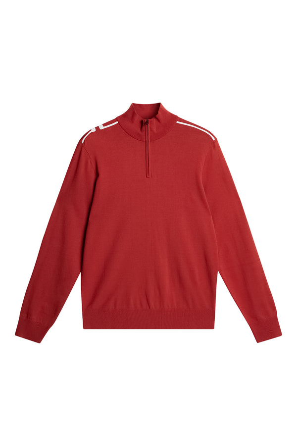 J.lindeberg Mac Knitted Zip Sweater Bossa Nova