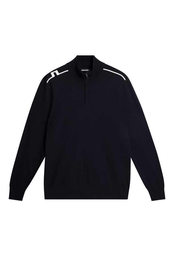 J.lindeberg Mac Knitted Zip Sweater JL Navy