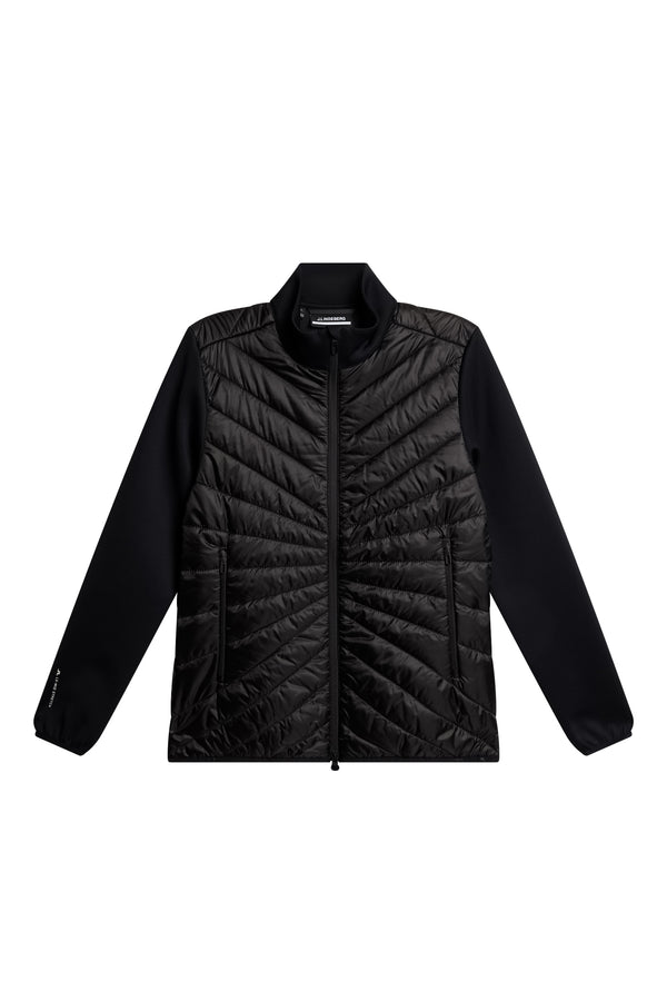 J.lindeberg Madde Quilt Hybrid Jacket Black