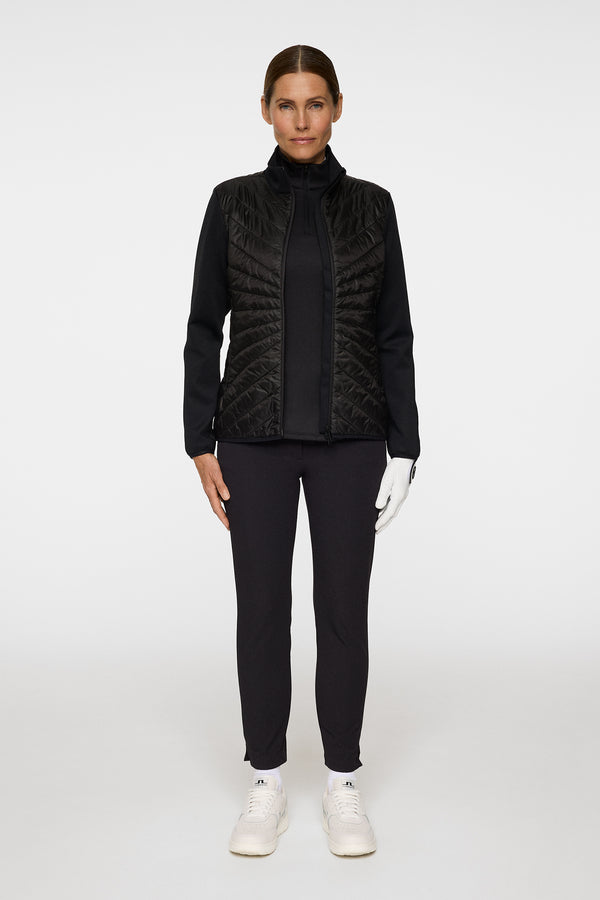 J.lindeberg Madde Quilt Hybrid Jacket Black