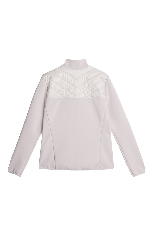 J.lindeberg Madde Quilt Hybrid Jacket Grey Lilac