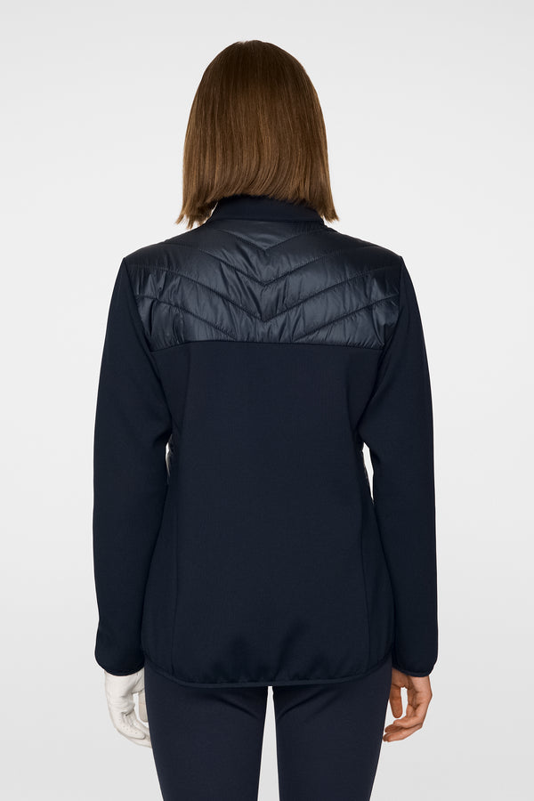 J.lindeberg Madde Quilt Hybrid Jacket JL Navy