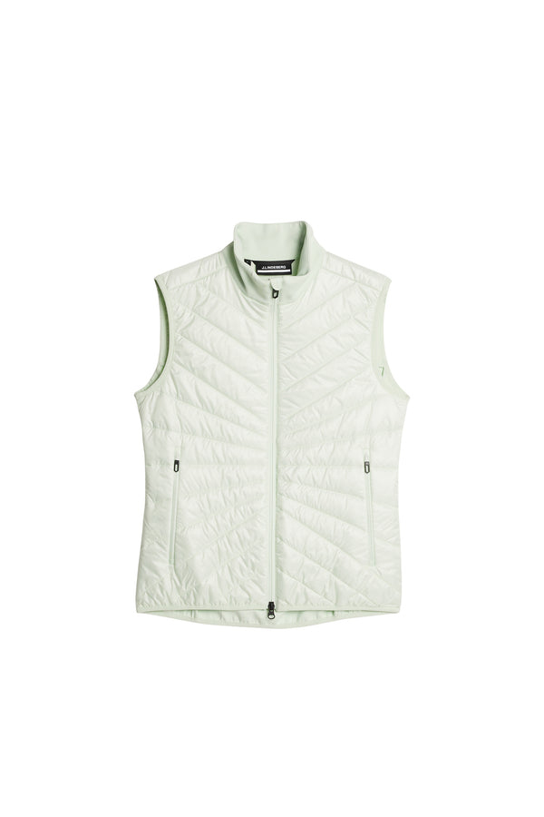 J.lindeberg Madde Quilt Hybrid Vest Ambrosia