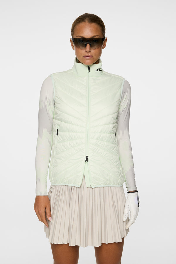 j.lindeberg Madde Quilt Hybrid Vest Ambrosia