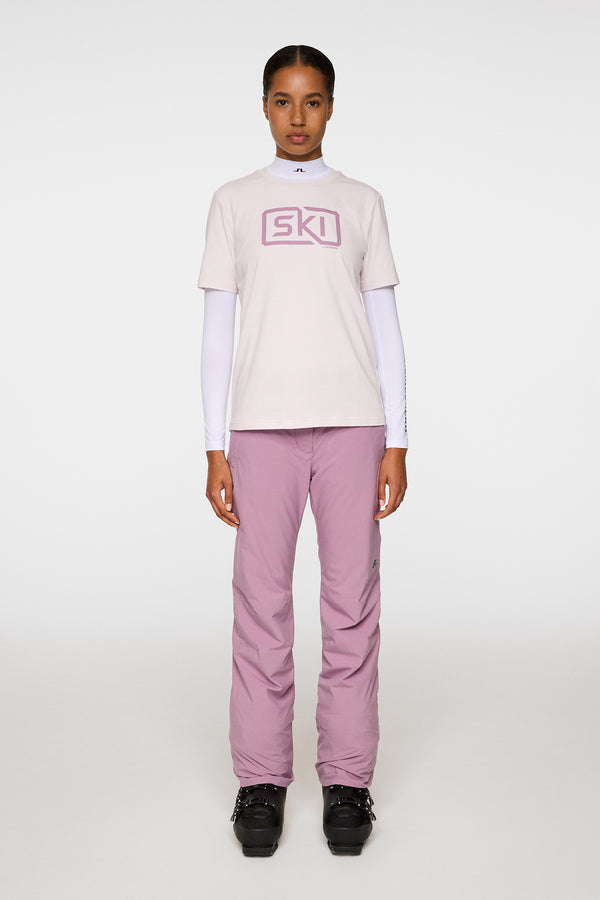 J.lindeberg Malia T Shirt Grey Lilac