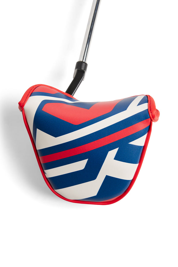 J.lindeberg Mallet Putter Cover US Golf Red
