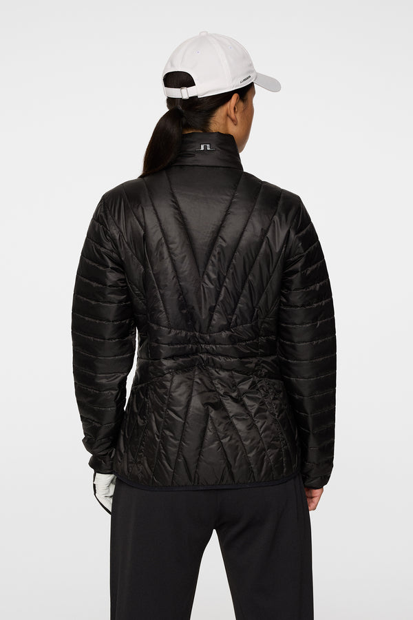 J.lindeberg Marble Quilted Jacket Black