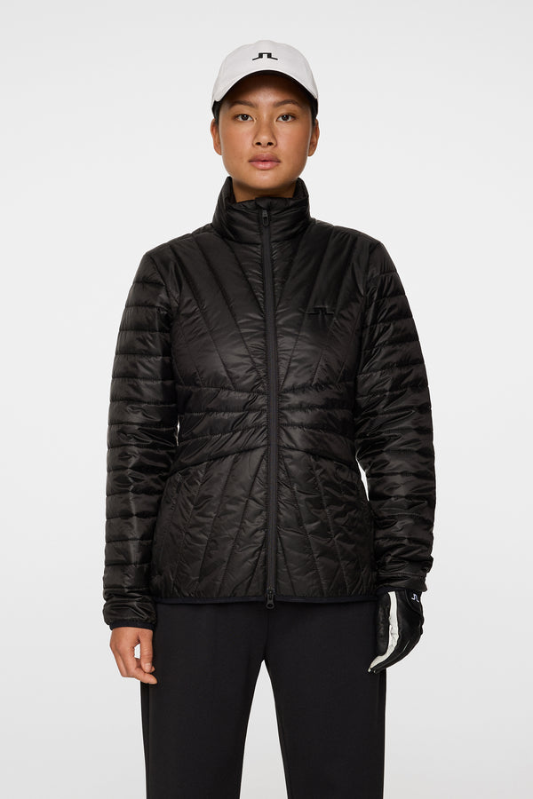 j.lindeberg Marble Quilted Jacket Black