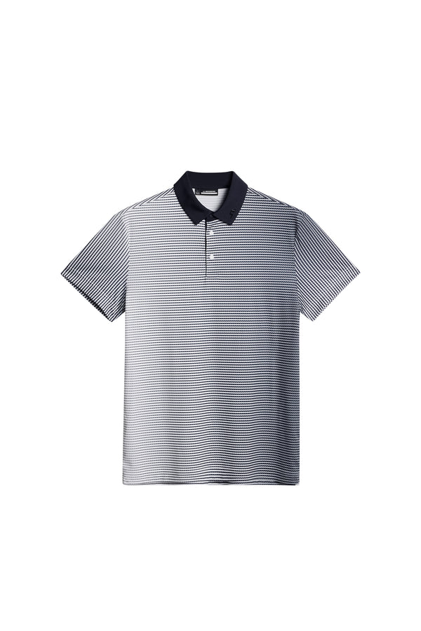 J.lindeberg Marvin Stripe Polo White
